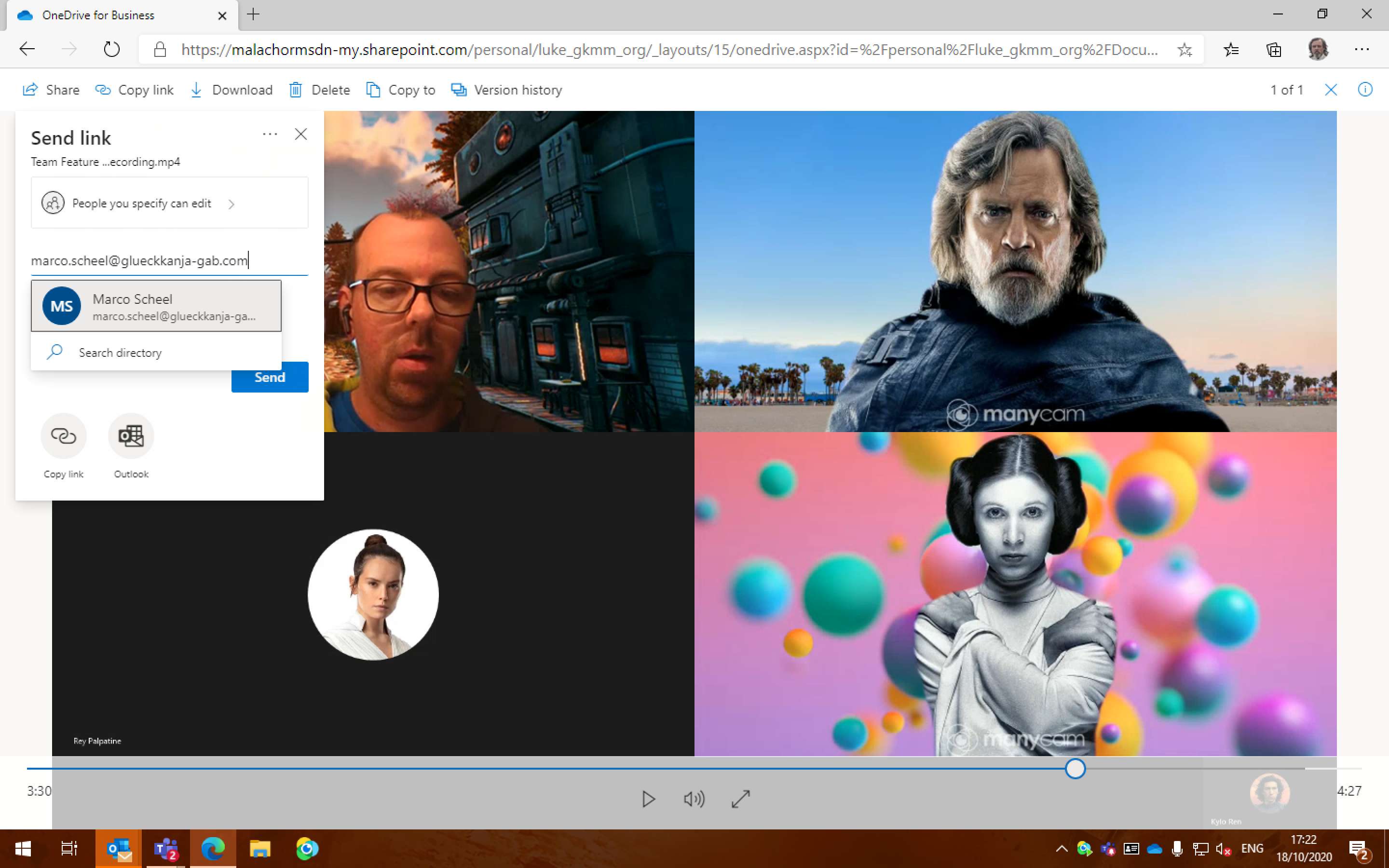 Microsoft Teams Recording mit Externen teilen - Marco Scheel aka GeekDotNet