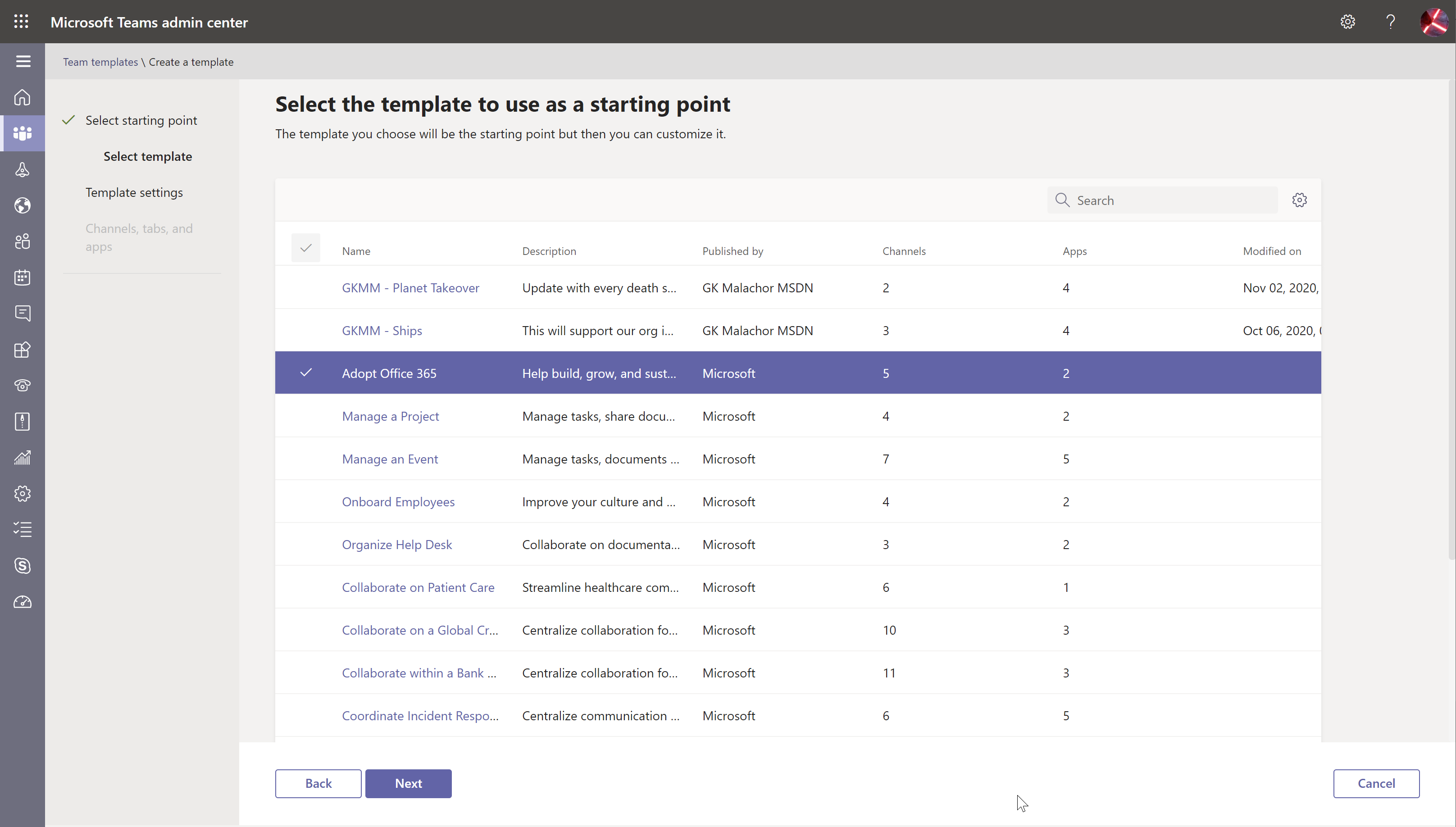 Eigene Vorlagen F r Microsoft Teams Marco Scheel Aka GeekDotNet