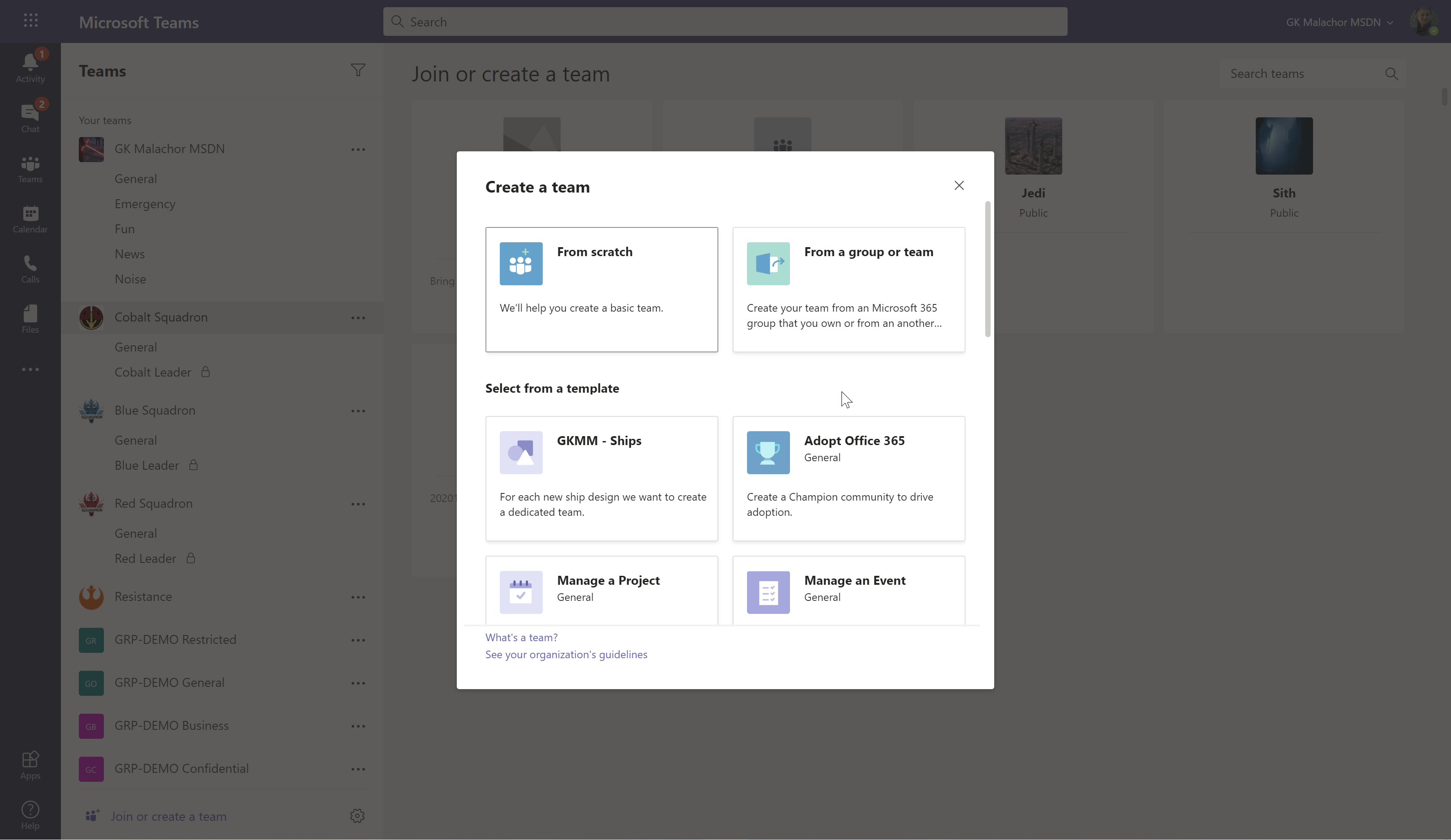 Eigene Vorlagen F r Microsoft Teams Marco Scheel Aka GeekDotNet